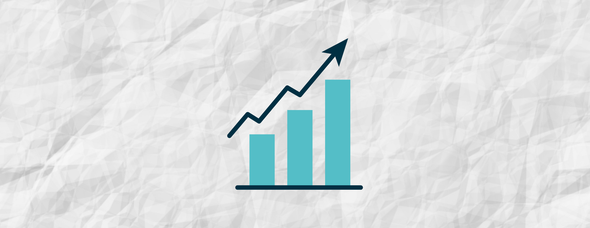 Chart showing positive growth